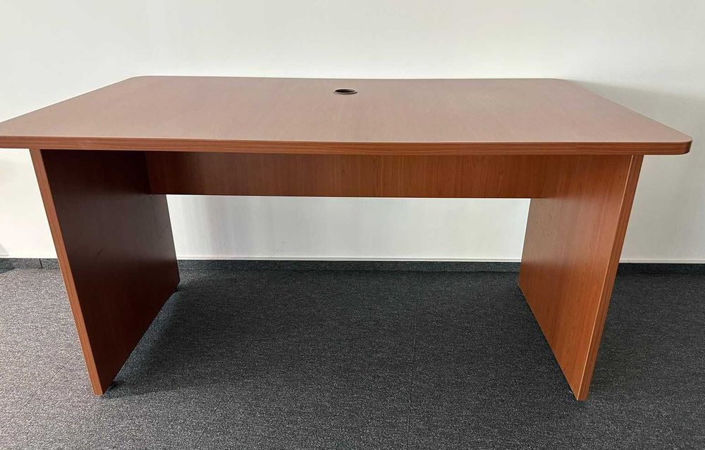 Birou Solid; Masa de lucru cu blat 140x80 cm