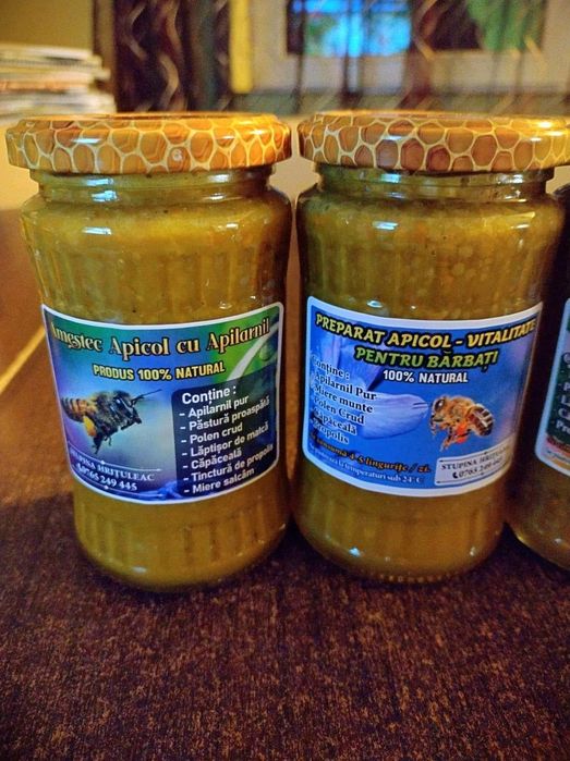 Tinctură Propolis, Păstura crudă, Podmore, Lăptișor de Matca Pur