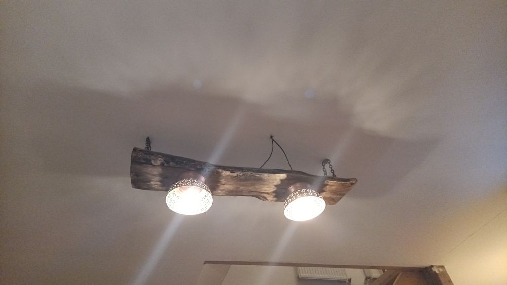Lustre lemn  la comanda