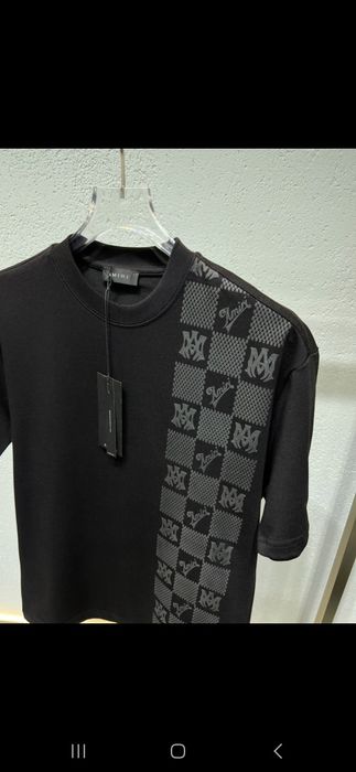 Tricou Amiri negru de calitate