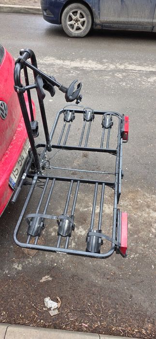 Suport pentru 3  biciclete cu prindere pe carligul auto - Thule EuroClasic 914