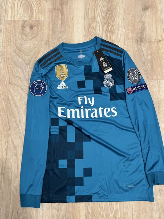 tricou de fotbal adidas real madrid maneca lunga ronaldo 7 marime M