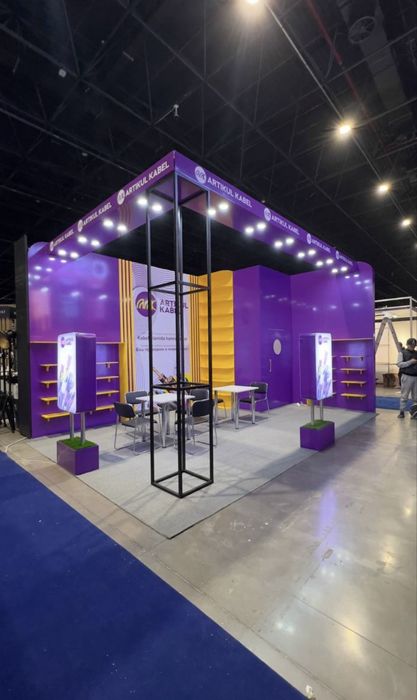 Баннер оракал объемные буквы выставочные стенды проведение мероприятии