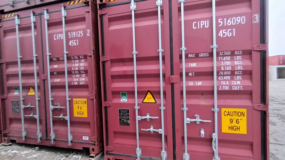 Container Maritim 12m 40'–Aproape Nou, Preț Reducere, Ideal Depozitare