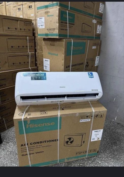 Кондиционер Hisense 12 wings Инвентор бесплатна даставка скидка+достав