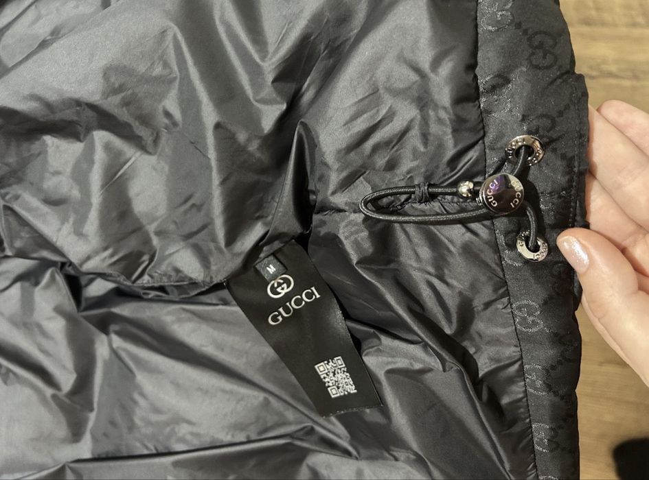 Balenciaga Black 'This Is Not The New Logo' Rain Jacket