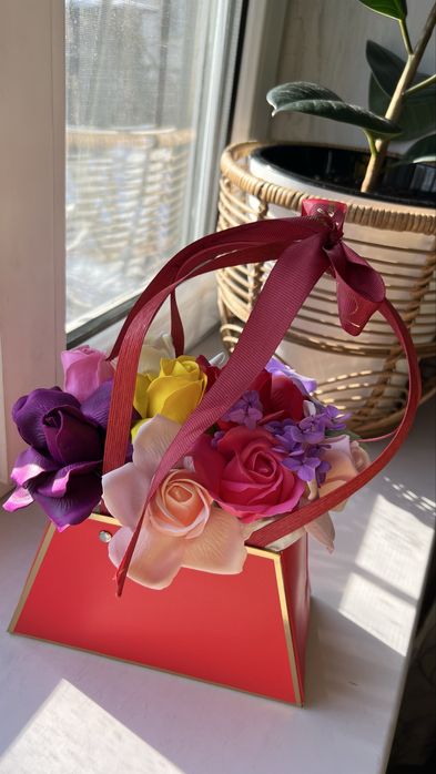 Мыльные цветы, мыльные букеты