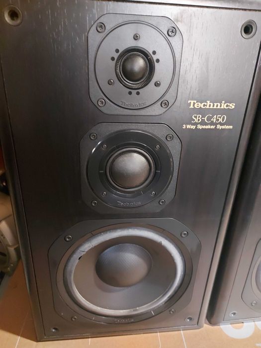 Technics 3 Way Speaker System 200/100W 6 Ohm