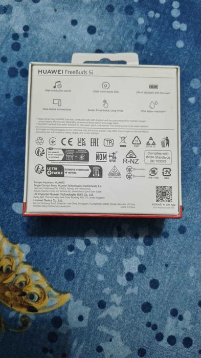 Casti Huawei FreeBuds 5i Bluetooth Noi FullBox White Albe