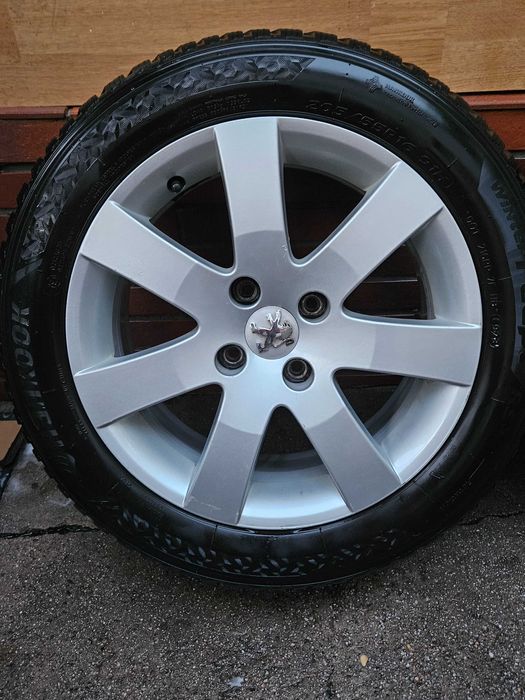 Оригинални лети джанти 16" Peugeot гуми 205/55/16