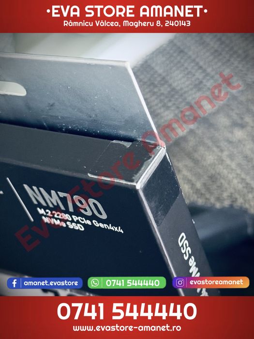 SSD Lexar NM790 8TB PCIe Gen4x4 M.2 2280 viteză citire 7400MB/s