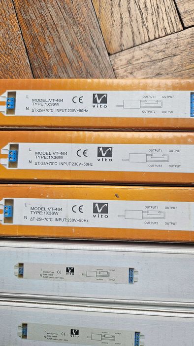 Vito Model VT464 Захранване за луминисцентни лампи Баласт