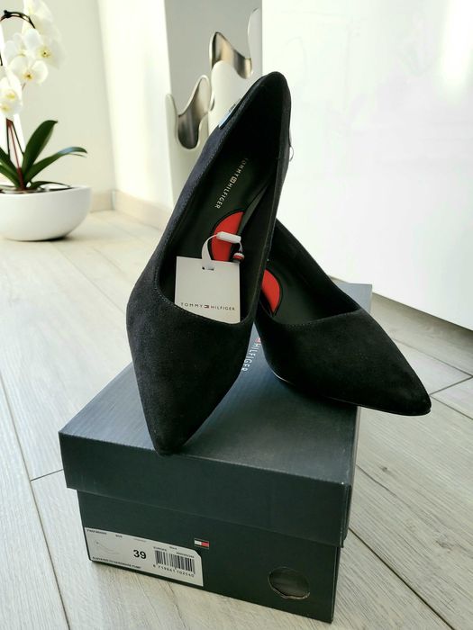 Pantofi Tommy Hilfiger piele