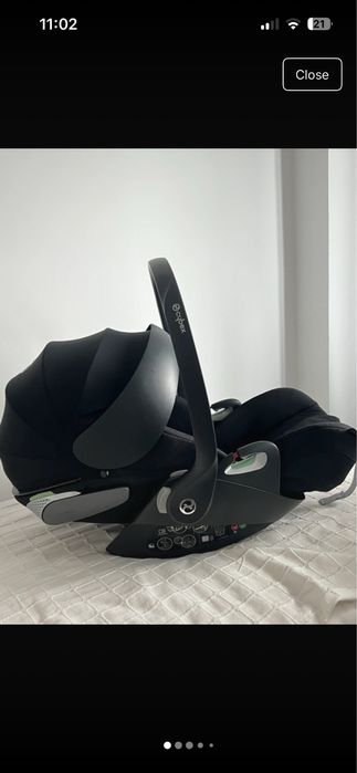 Scoica cybex  platinum t cloud i size sepia black