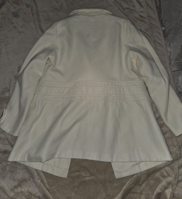 Haina eleganta alb unt