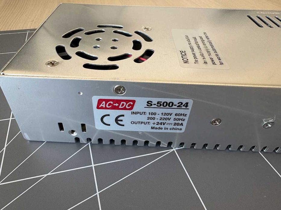 Sursa alimentare in comutatie 24V 20A 480W