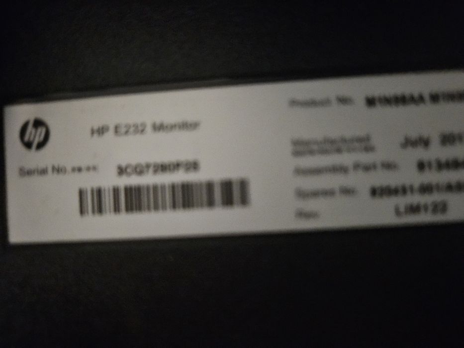 Монитор PC 2 броя Acer и HP