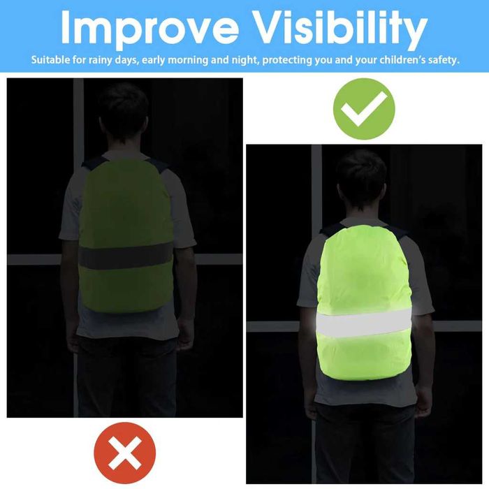 Husă de ploaie pentru ghiozdan Deepton 15-25L