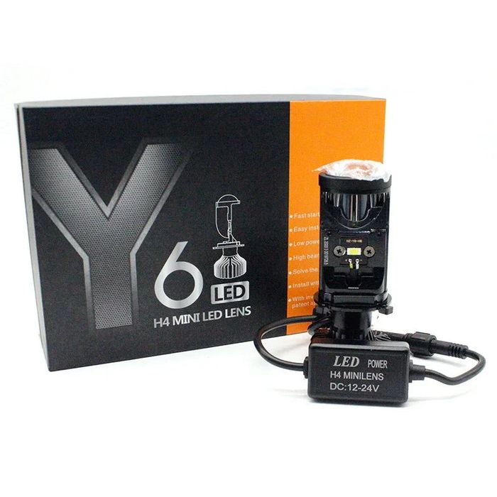Y6 Led H4 zo’r model