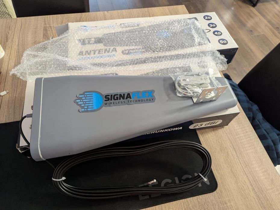 Set 2 antene directionale 23dbi Signaflex 4g, 5g