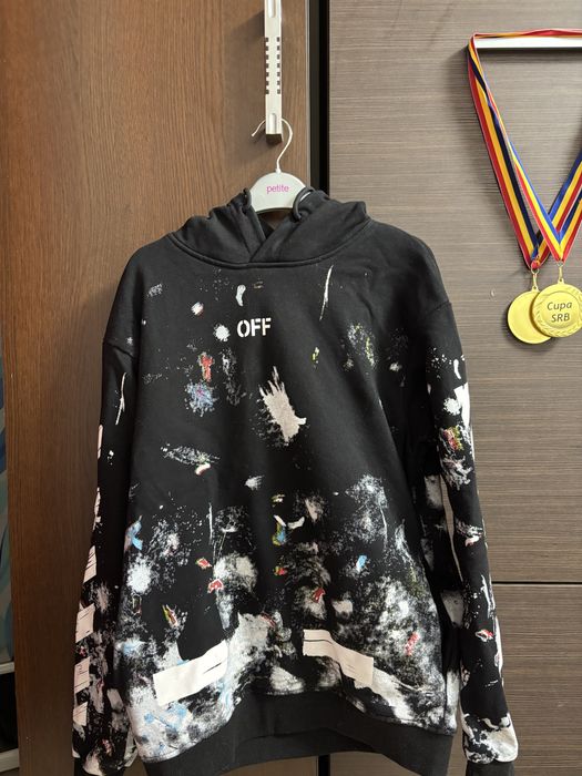 Hanorac off white grafitti nou