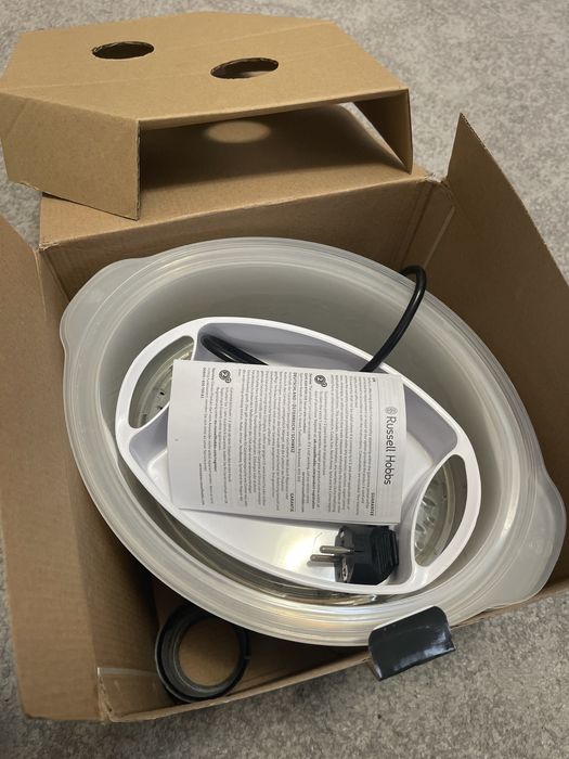 Aparat de gatit cu aburi Russell Hobbs negru/inox