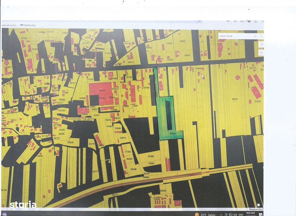 Teren intravilan + 600MP constructii metalice