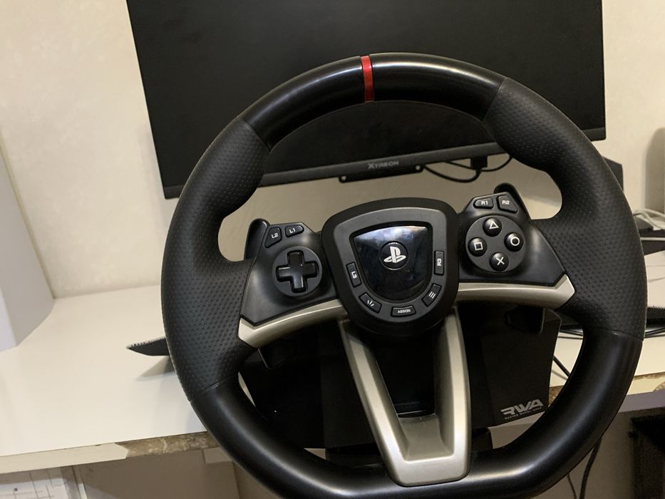 Продам игрвой руль hori racing wheel apex 2025