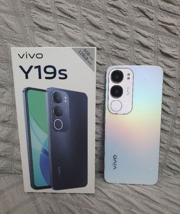 Vivo Y19S 12/128GB Silver Igravoy Original Karobka Holati Yaxshi Zor