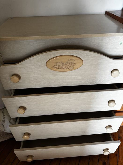 Детски гардероб и скрин, мебел детска стая - Pali, Prenatal, като нови