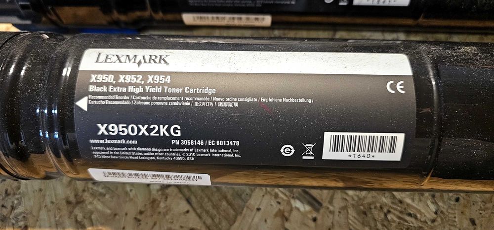 Toner original, cartuse Lexmark X950 X952 X954