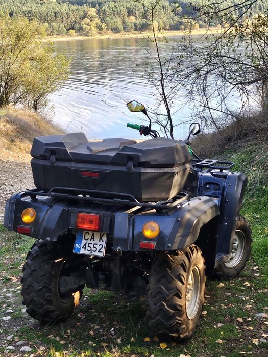 Hisun HS500E 4x4 EFI 2020г • 475 км • Блокаж • Лебедка • Куфар