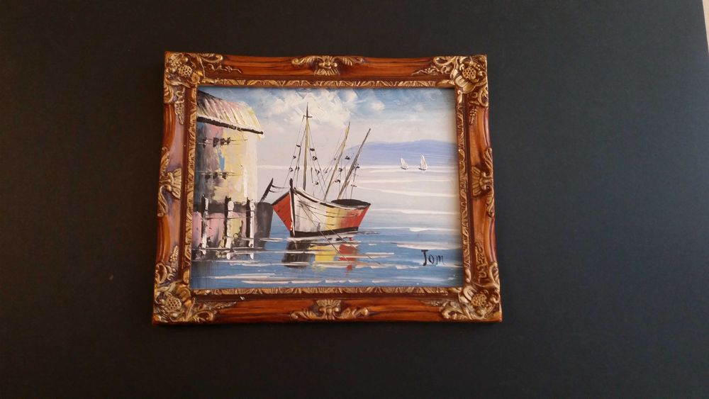 2 прекрасни картини, рисувани с маслени бои на фазер.