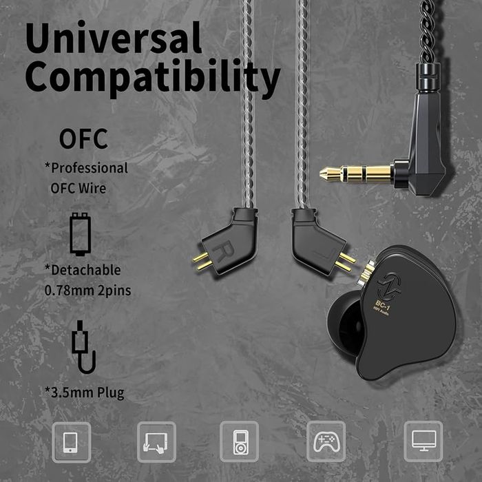 YINYOO CCZ Melody in Ear Monitors Earphones Headphones Wired Earbuds