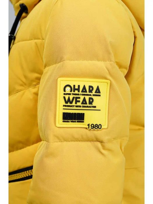 Фирменный пуховик для девочки OHARA, состояние идеальное