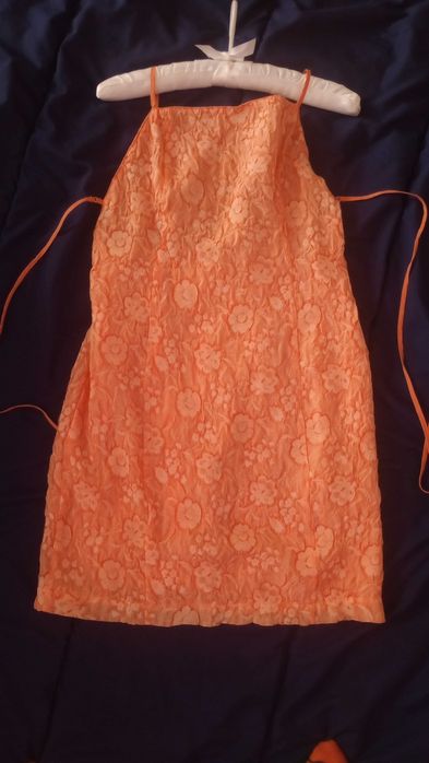 Лятна рокля с гол гръб, размер S