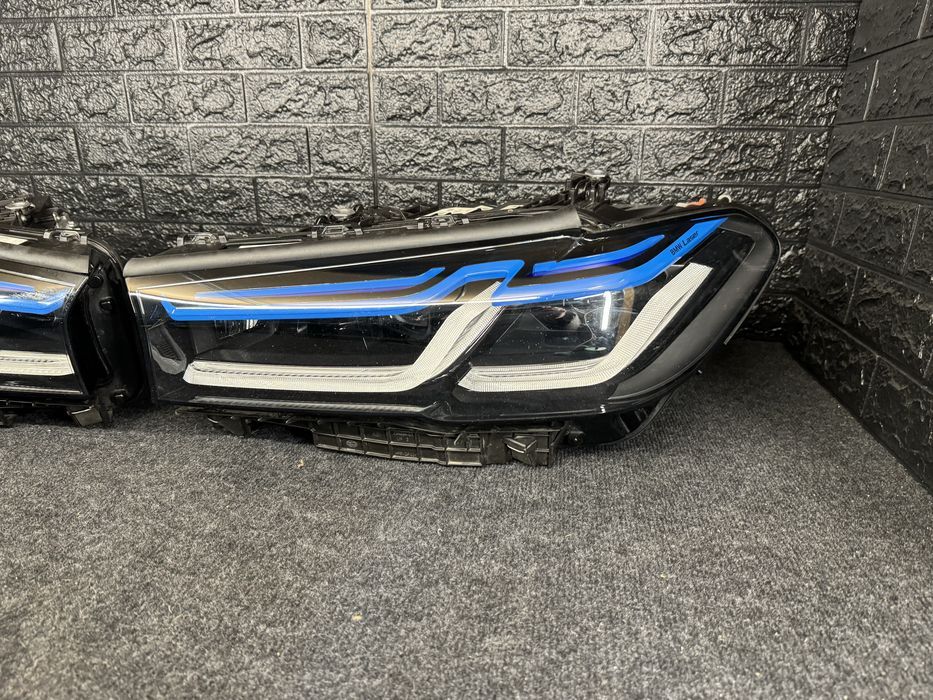 far faruri bmw seria 5 g30 lci laser led shadow line