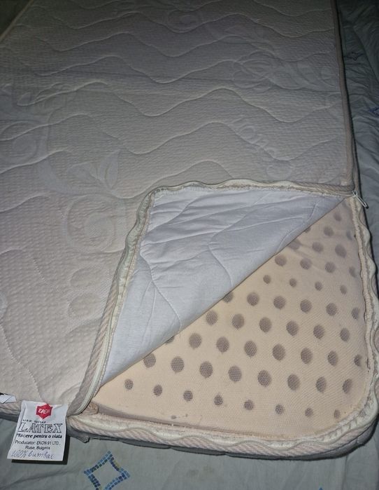 Saltea Natura Ekon  LATEX ORGANIC 180/80/20