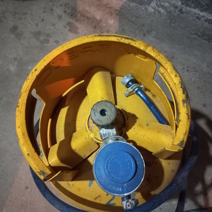 Butelie aragaz galbena