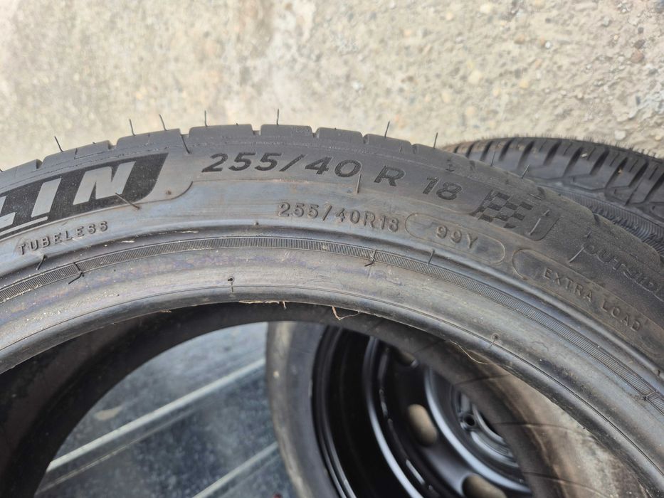 1 Anvelopa de VARA - 255/40/18 - Michelin Pilot Sport 4 RUN-FLAT - Stare BUNA - DOT 2022 !