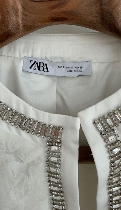 Бяло Сако(болеро) Zara