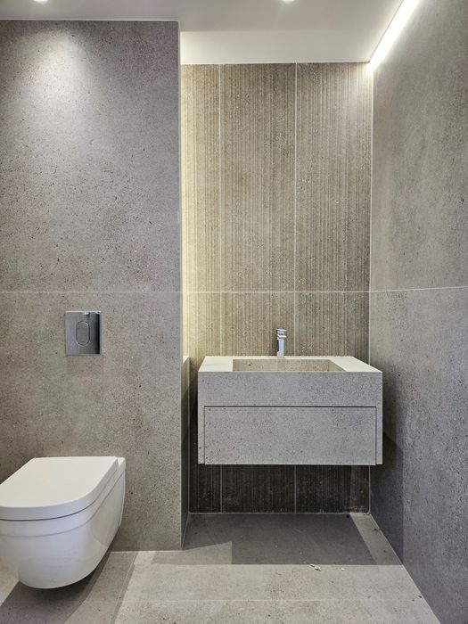 Бутиков умивалник мивка с шкаф за баня