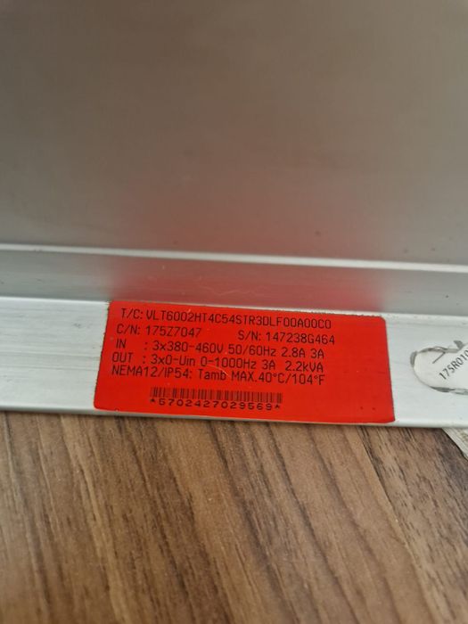 Convertizor fregventa Danfoss