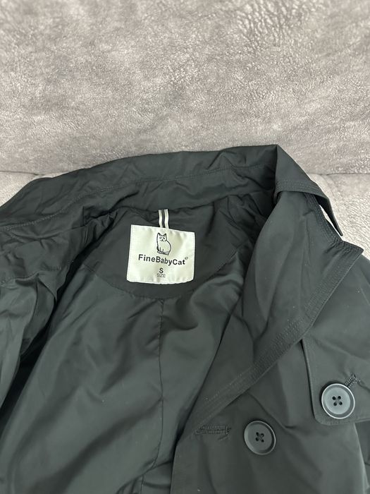 Тренч черный почти новый