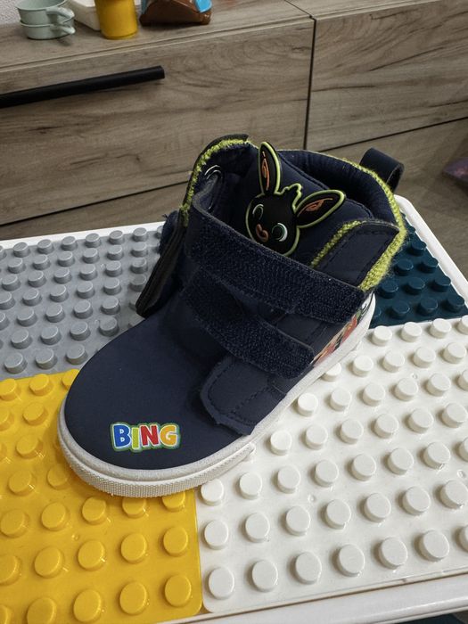 Adidași înalți - Bing Iepurașul (cu scai) - Bleumarin