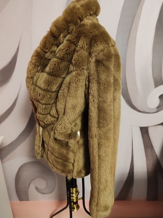 Geacă de blană artificială fashion