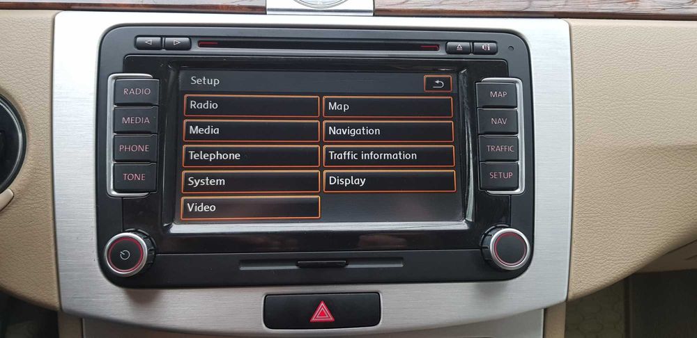 Unitate navigatie RNS 510 vw, meniu limba română+garantie
