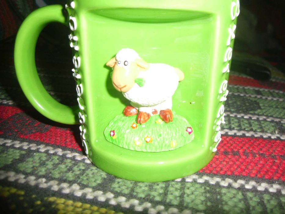 cana cu oita din portelan