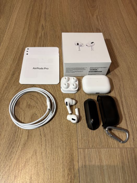 Apple Airpods Pro (gen. 1) + Husă protecție