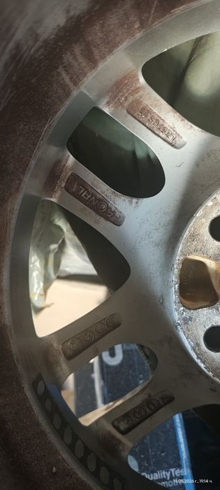 4 броя лети джанти 15 цола от Ауди